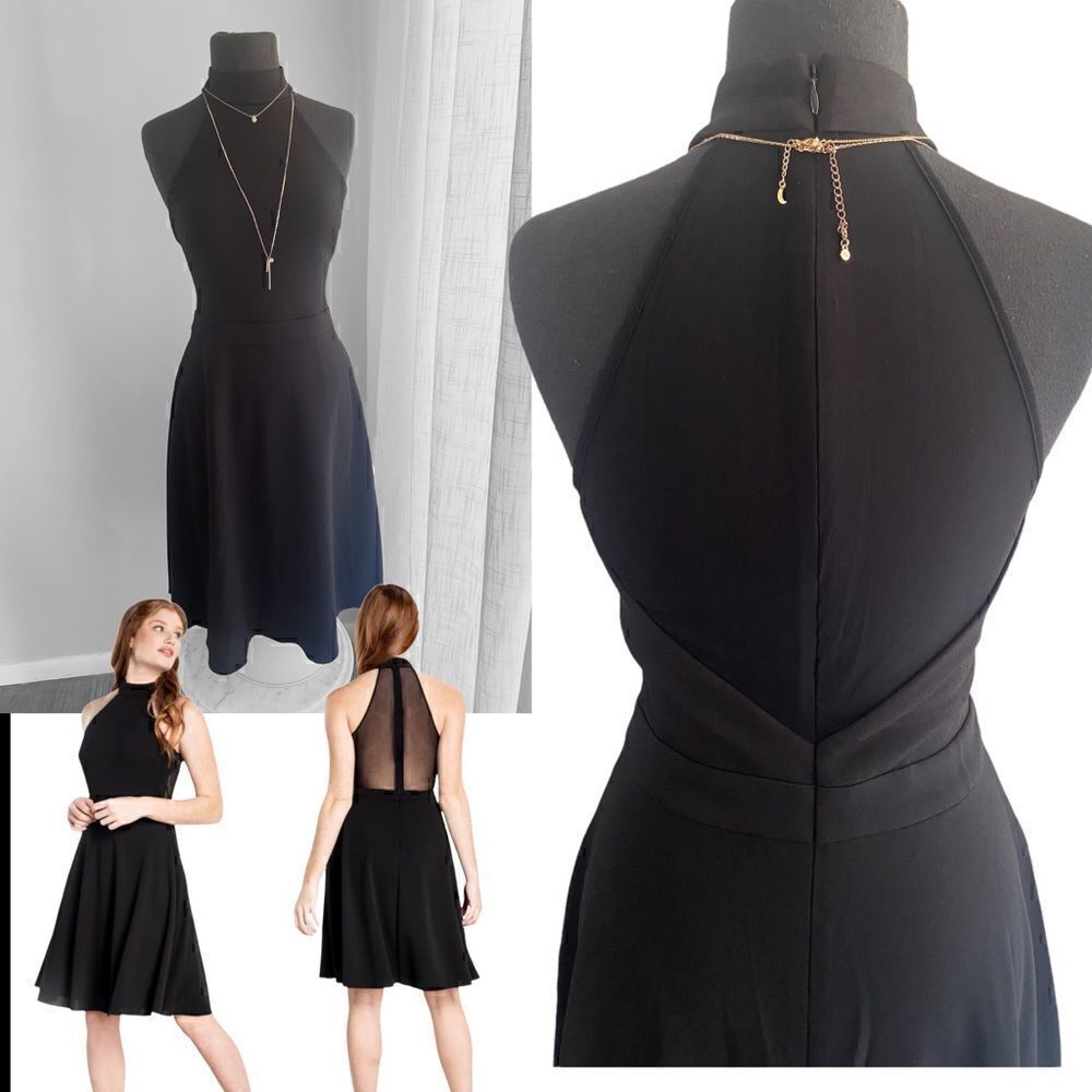 Dress the Population Halter Dress